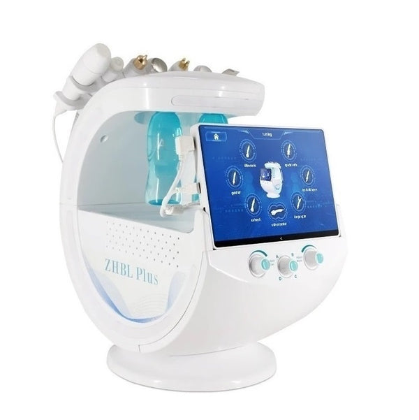 Smart Ice Blue AI Hydrofacial System — 7 Handles