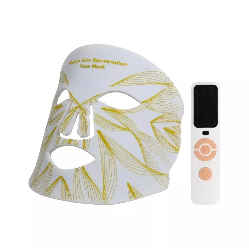 CeloGlow Flexible Silicone LED Face Mask — 180 LEDs | LumiCutis