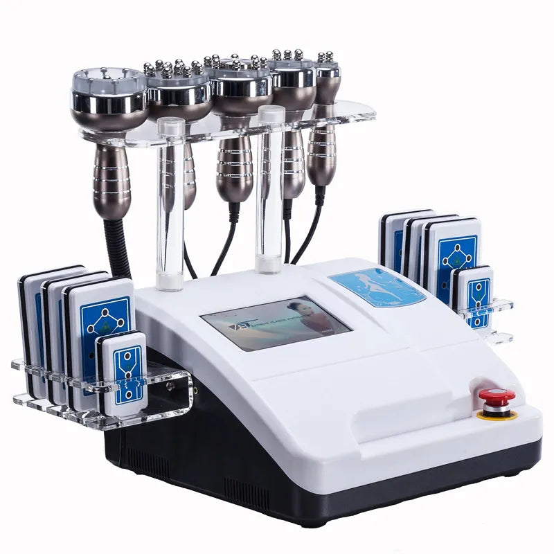 40K Cavitation Machine 6 In 1 For Fat Blasting