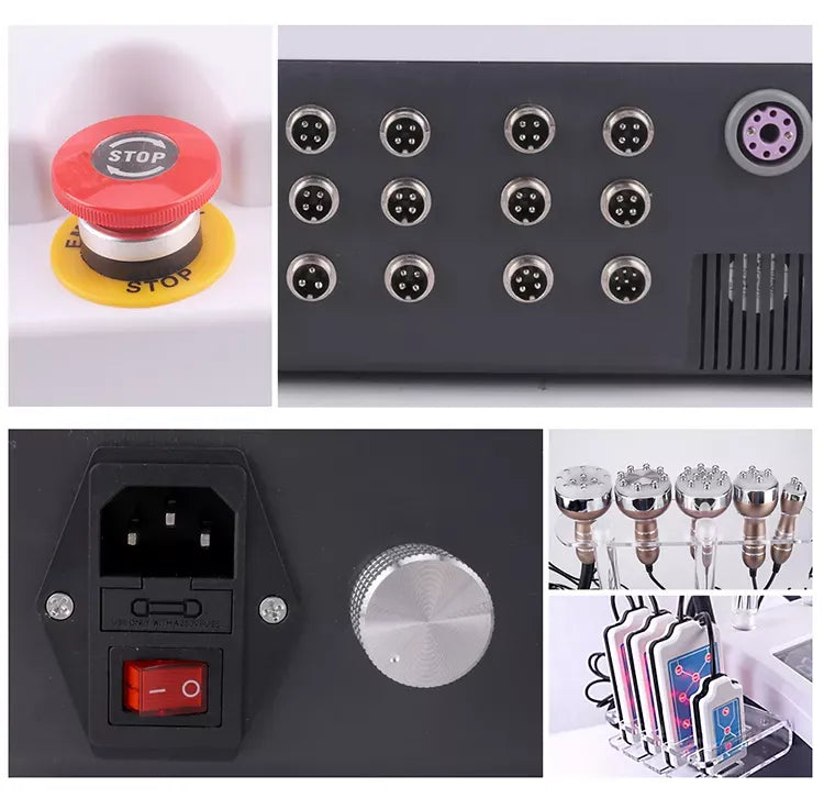 40K Cavitation Machine 6 In 1 For Fat Blasting