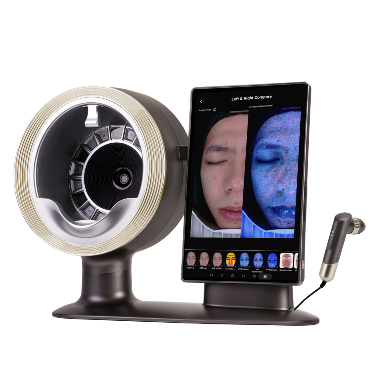 M17 Smart AI Facial Skin Analyzer | 10 Spectrums & 18 Indicators | LumiCutis