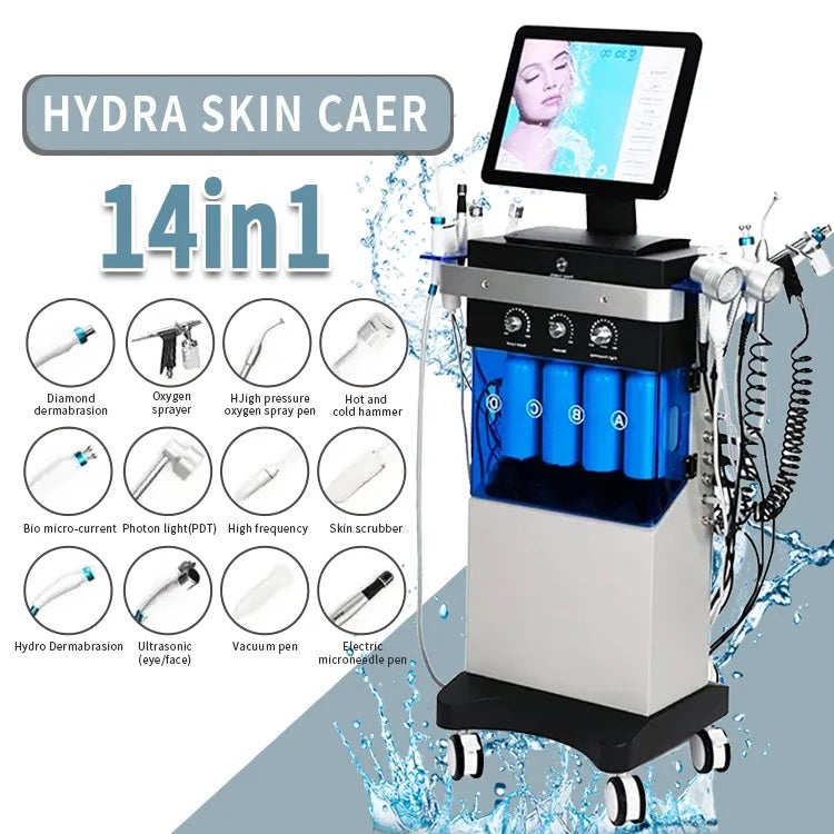Hydro Facial Machine Professional 14 in 1