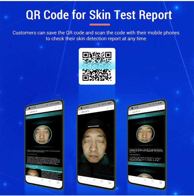 Professional 13-Spectrum AI Skin Analyser for MedSpa & Salons