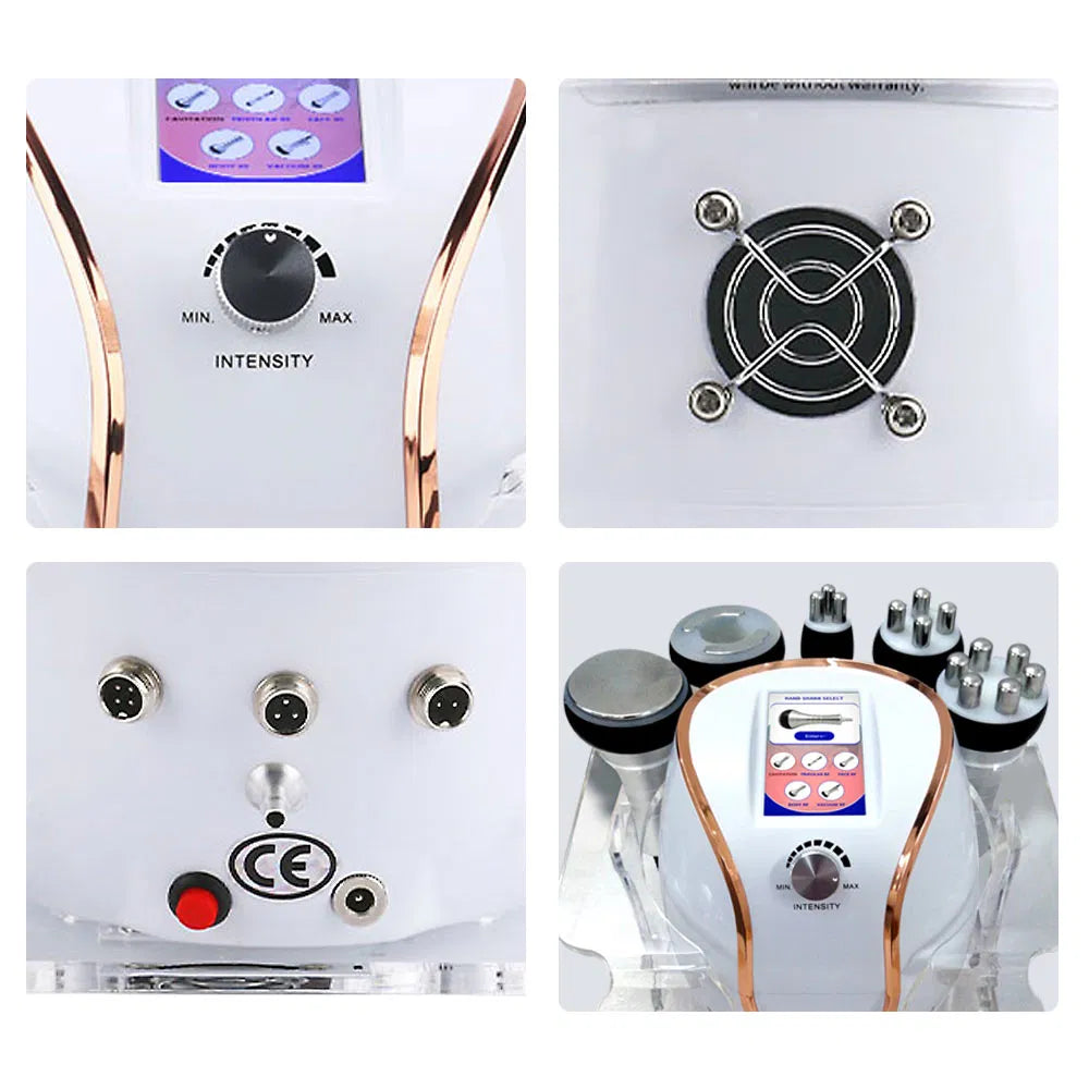 Professional 5-in-1 Cavitation RF Body Slimming System