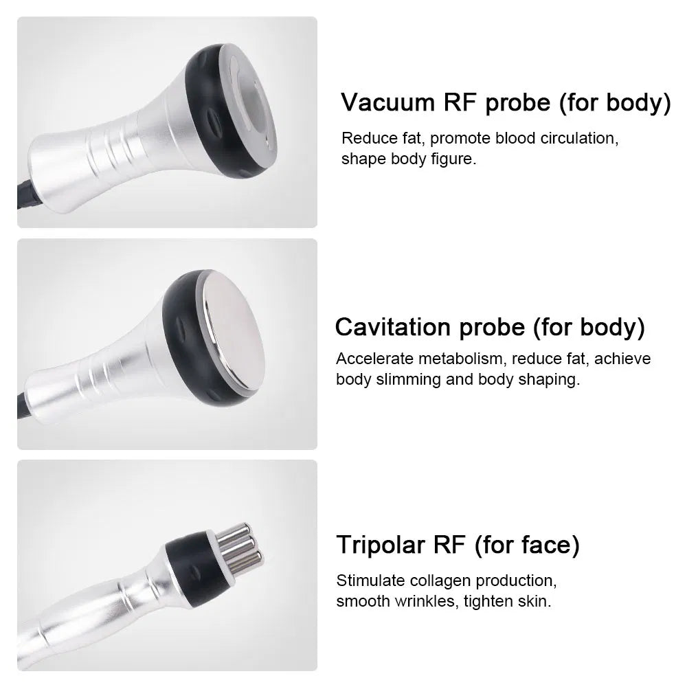 Professional 3-in-1 Cavitation RF Body Slimming System