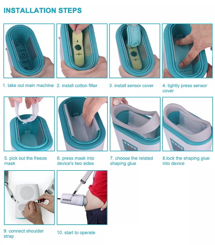 CryoWave Professional Cryolipolysis Fat Freezing Machine