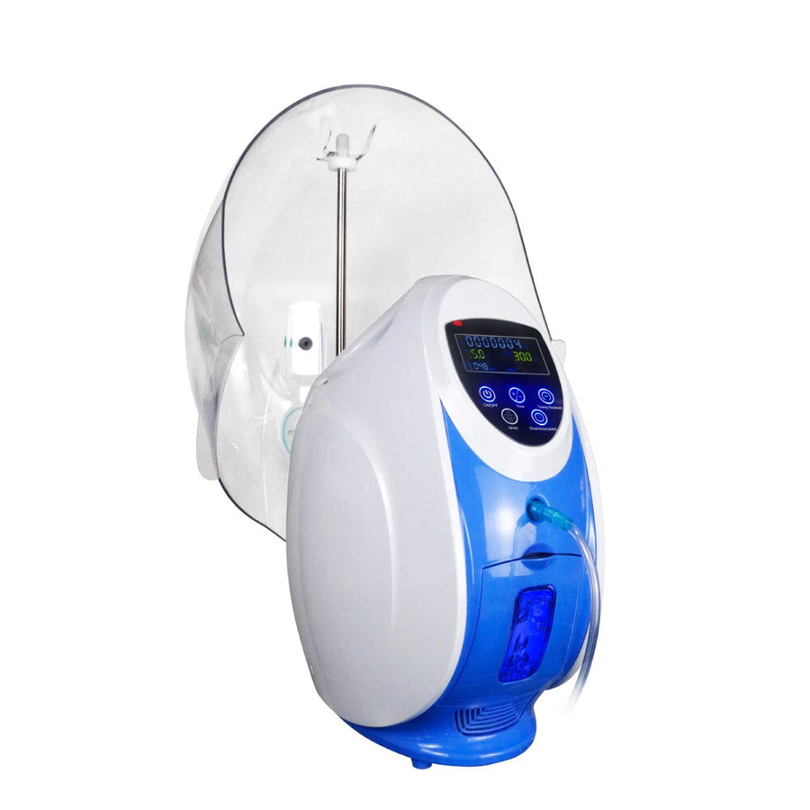 O2toDerm Oxygen Facial Dome — 92% Pure Oxygen | LumiCutis