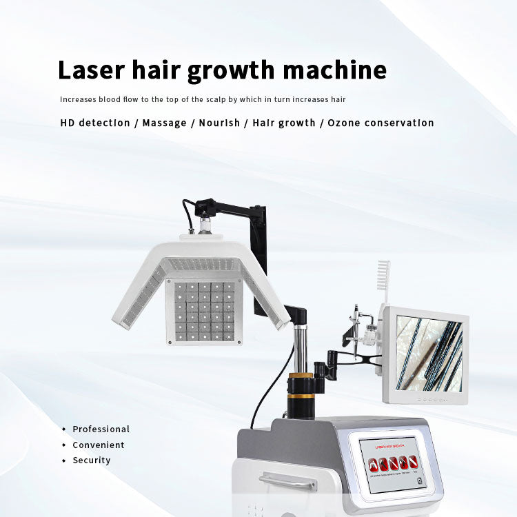 Laser Hair Regrowth Machine with Scalp Analyzer