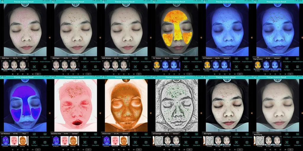 AI Smart Skin Analyzer Pro M9