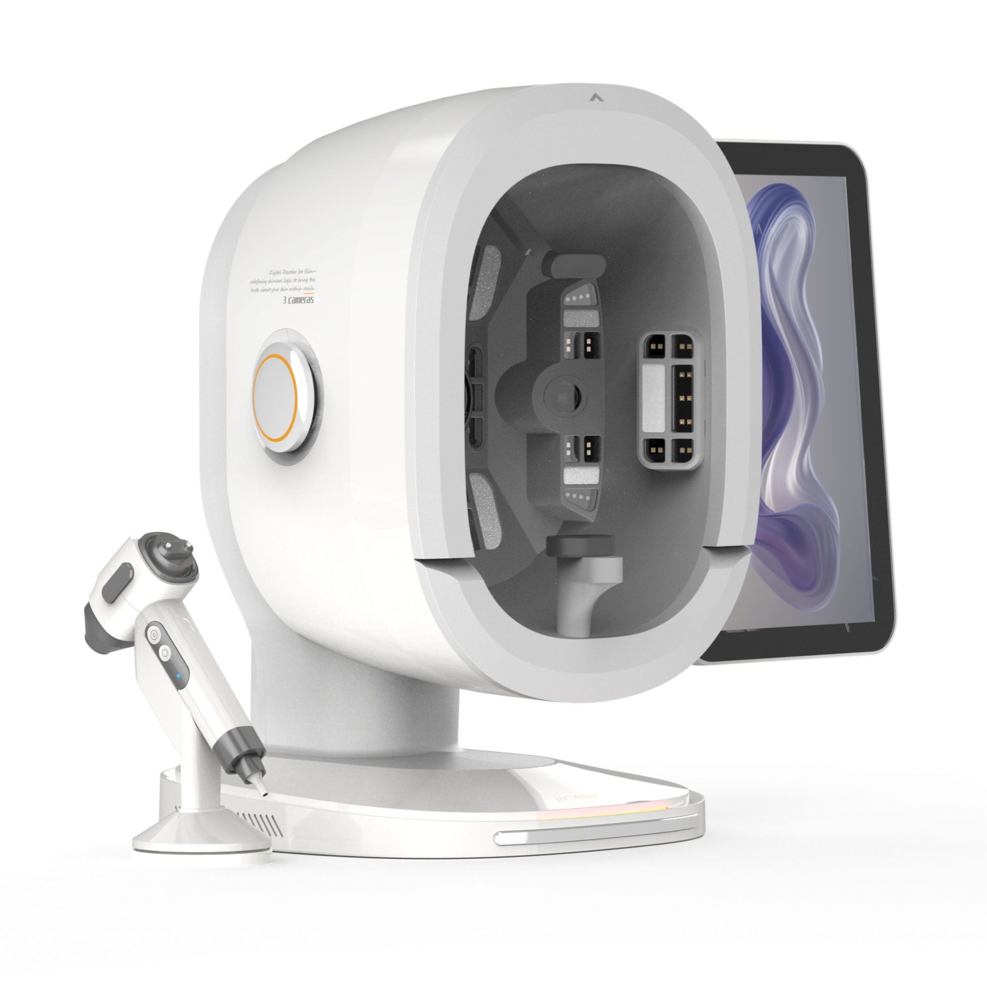 LUMICUTIS Professional Skin Analyzer · 8-Spectra 3D Imaging System