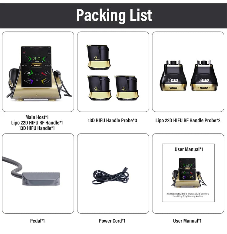 CeloWave™ Professional HIFU Ultrasound Face Lifting Machine