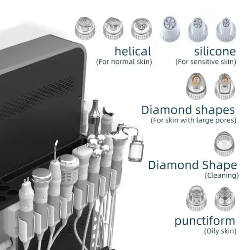 Professional 17-in-1 Hydra Skin Care System Elite | Commercial Facial Machine