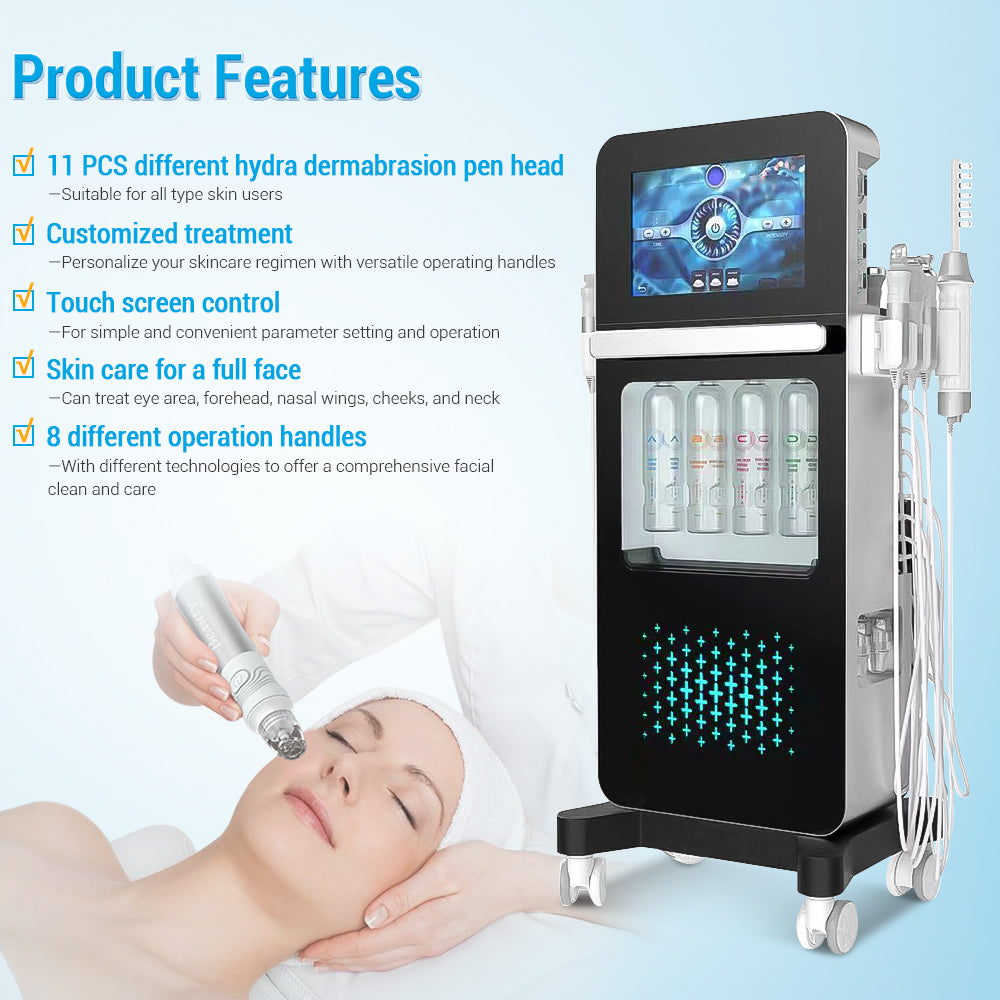 Professional 17-in-1 Hydra Skin Care System Elite | Commercial Facial Machine